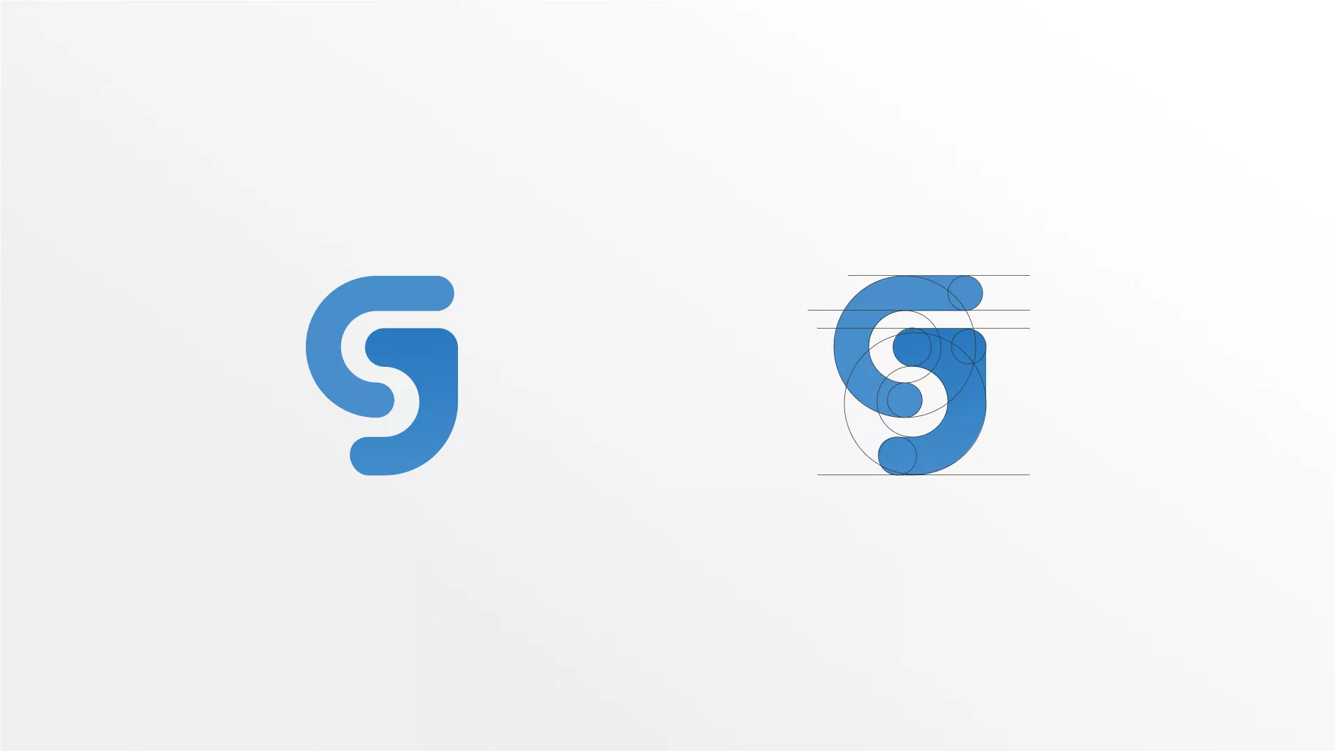 Разработка логотипа газовой компании «Сервис газ» в Ростове-на-Дону