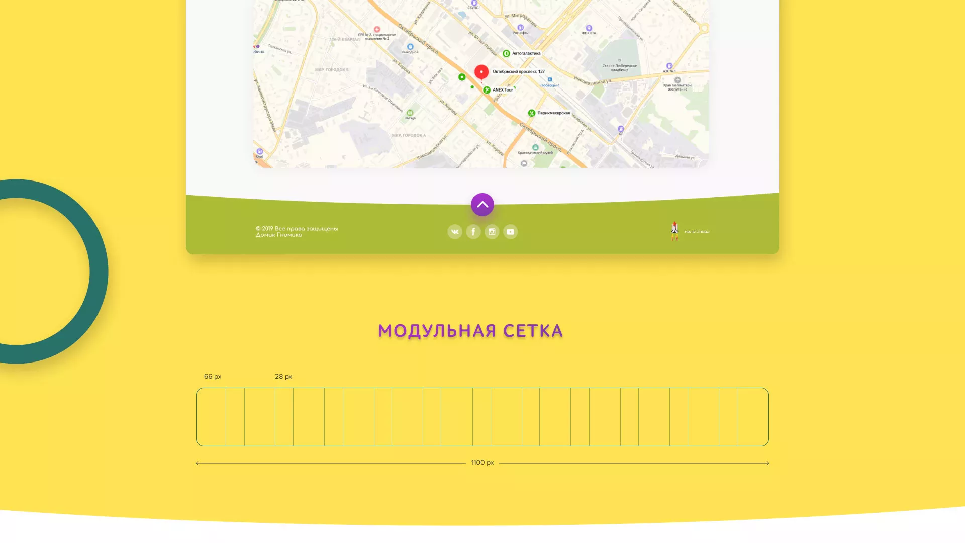 Разработка сайта детского активити-клуба «Домик гномика» в Ростове-на-Дону