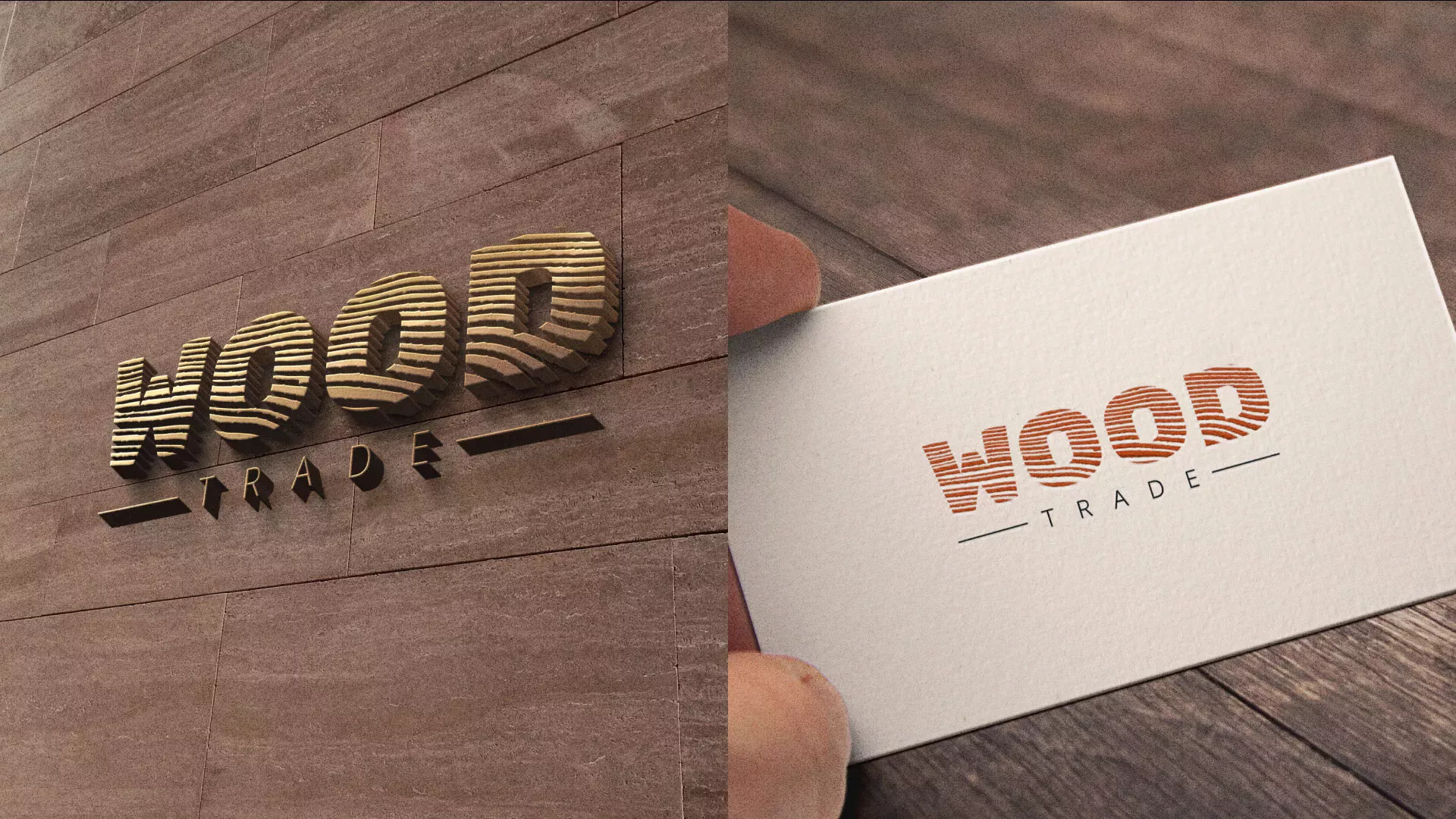 Разработка логотипа для компании «Wood Trade» в Ростове-на-Дону