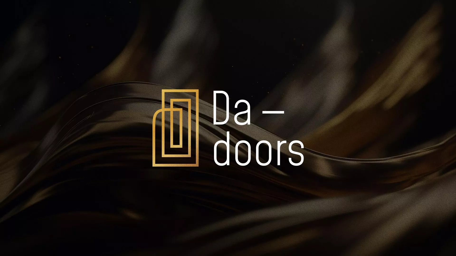Разработка логотипа для компании «DA-DOORS» в Ростове-на-Дону