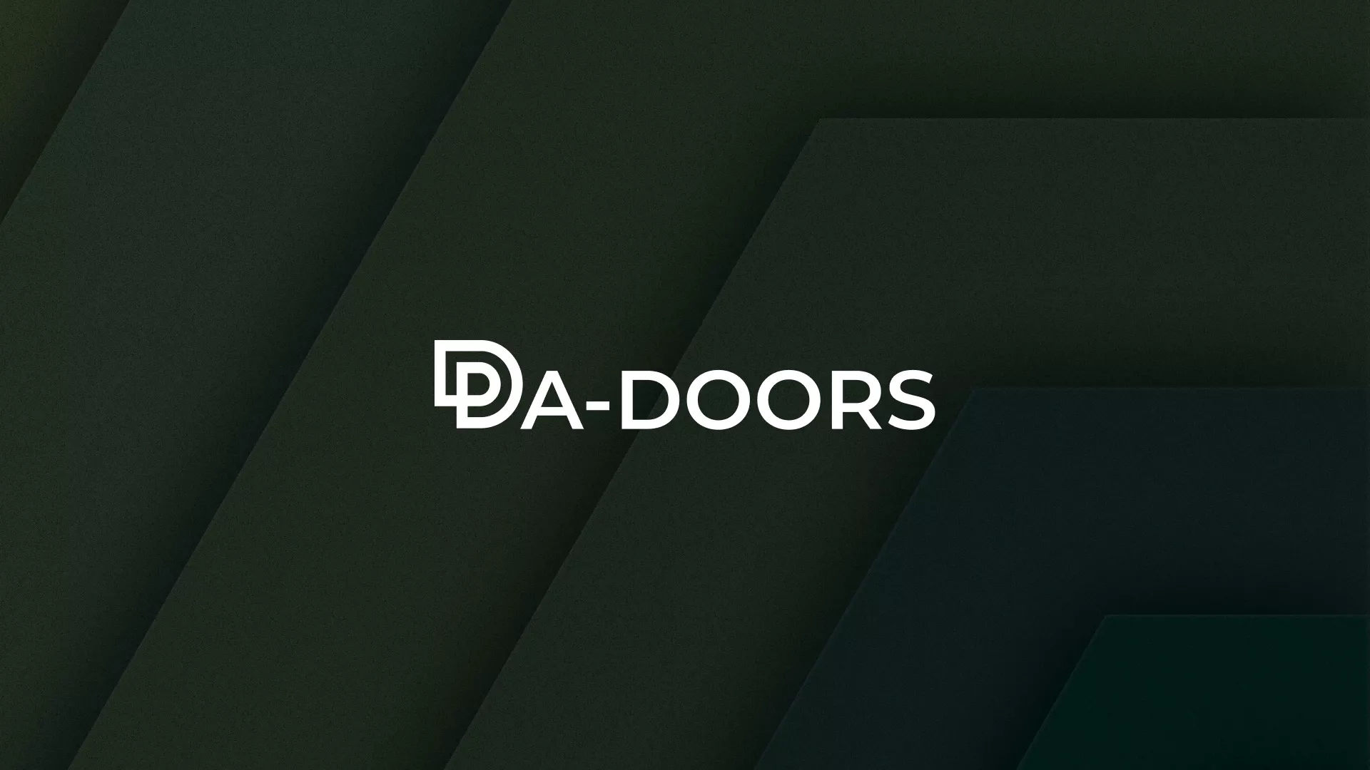 Создание логотипа компании «DA-DOORS» в Ростове-на-Дону